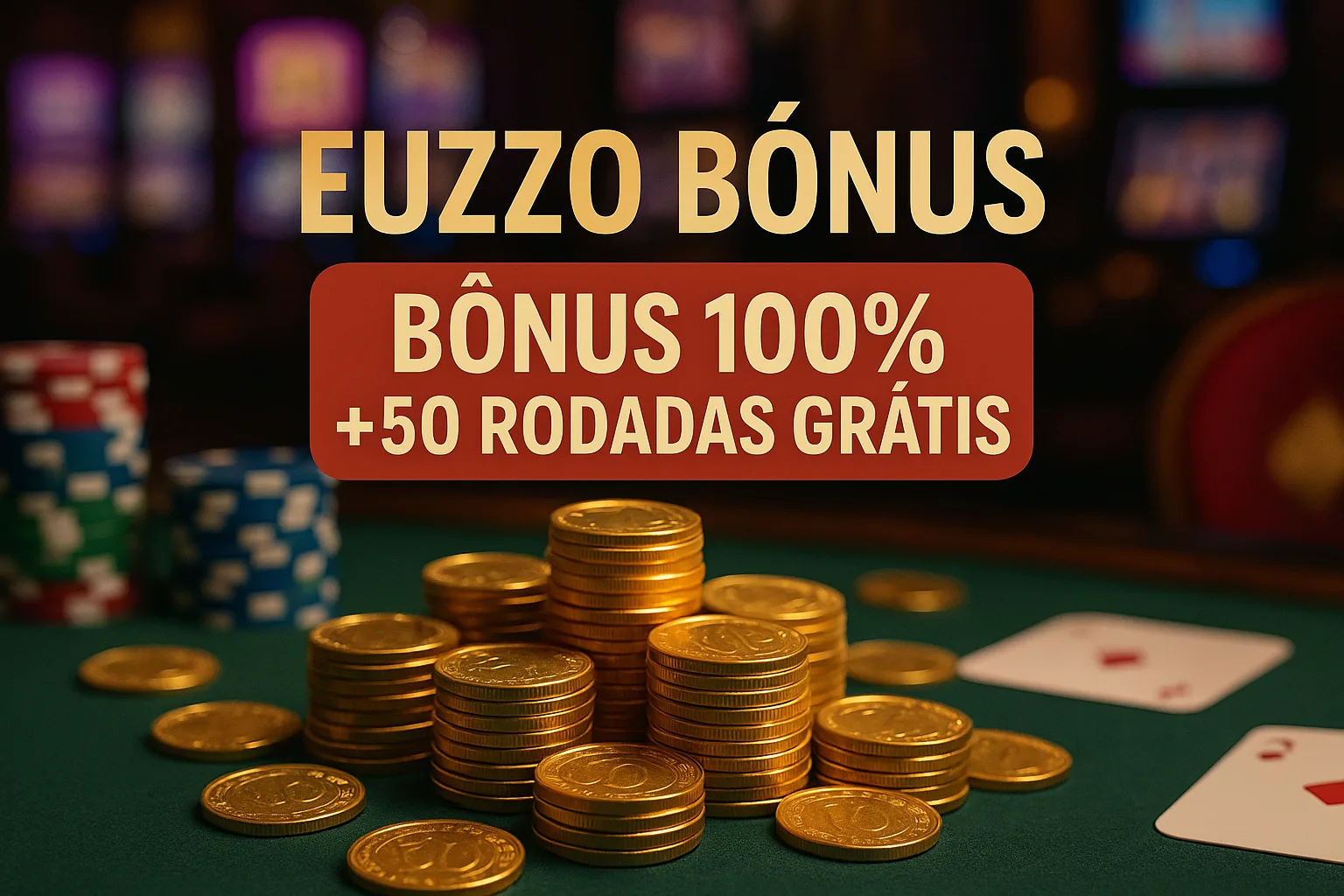 O bônus promocional EUZZO é uma ótima maneira de começar sua aventura