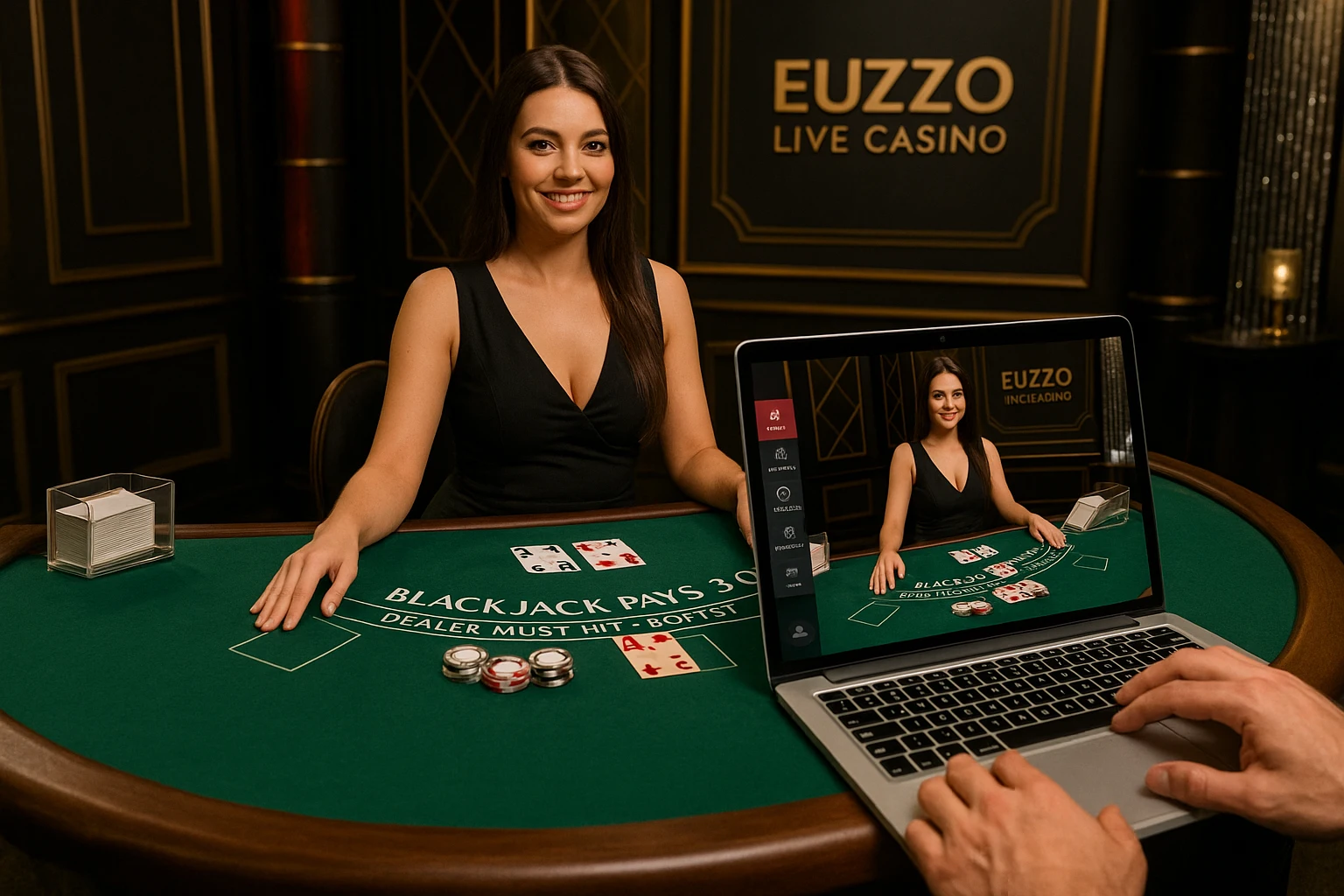 O EUZZO Live Casino lança promoções regularmente