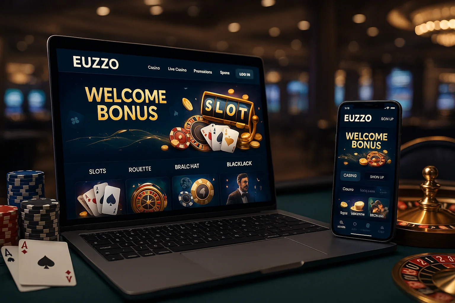 
                                Cassino Online EUZZO
                                