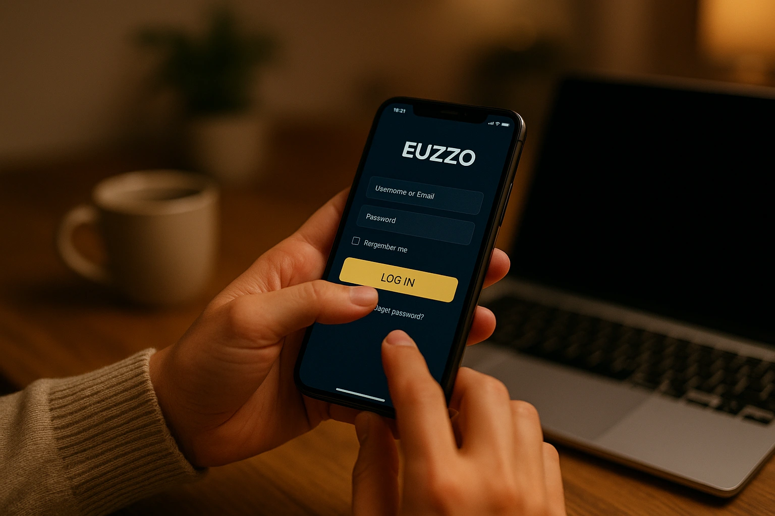 Não Perca tempo, o rRgistro na site EUZZO